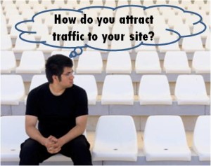 attract traffic to your site